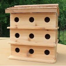 Maybe you would like to learn more about one of these? August Grove Nerses Log Cabin 10 In X 10 In X 8 In Birdhouse Martin Bird House Bird Houses Purple Martin House