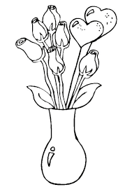 Coloriage Fete Des Meres Vase Coloriage Fete Des Meres Coloriage Croquis De Fleurs