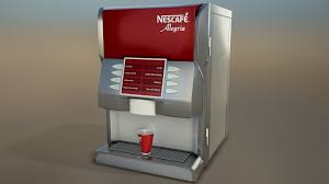3d nescafe coffee machine turbosquid 1157428