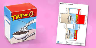 Check spelling or type a new query. Cereal Box Template Real Life 3d Shapes Twinkl