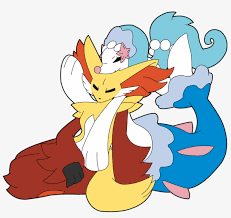 All rights belong to their respective owners. Pokemon Pokeships Ultramoon Pokemon Delphox And Primarina Free Transparent Png Download Pngkey