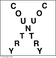 A common font in the usa is times. Braingle Traveling Brain Teaser