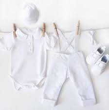 5 Piece Boys Baptism Outfit With Matching Hat Mabel Baby Clothing