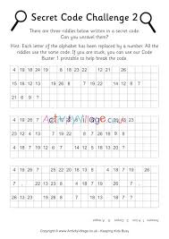 See why using constants and/or.net resource files is a far better approach. Secret Code Challenge 2