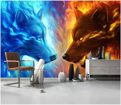 Find the best 3d animation wallpaper on wallpapertag. 3d Wallpaper Custom Photo Modern Personality Hand Drawn Wolf Totem Fire Wolf Duel Decor 3d Wall Murals Wallpaper For Walls 3 D Living Room Animated Wallpaper Animated Wallpapers From Shu120806 13 38 Dhgate Com