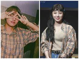 Taehyung wheein another photo about ring. Lilyrose95 On Twitter What Do U Think Wheein Taehyung Vwheein Wheetae Armymoo Bts Mamamoo Ship Taein