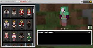 Youtuber skins created by tynker's community can be customized, saved and deployed in your world! Minecraft Youtubers 700 Skin Pack For Mcpe