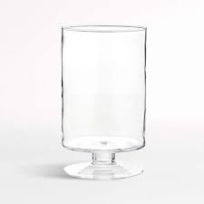 Perfect for any of your mantels, buffet and table decor as part of a striking centrepiece display. London Large Clear Hurricane Candle Holder Reviews Crate And Barrel