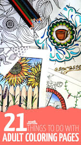 Coloring pages help kids learn their colors, inspire their artistic creativity, and sharpen motor skills. 21 Things To Make With Adult Coloring Pages Moms And Crafters