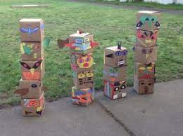 I've had some other projects i've been working on and my. Totem Poles Totem Pole Totem Pole Craft Diy Totem