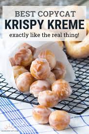 Glazed Donuts Krispy Kreme Recipe Copycat Recipe Donut Glaze Desserts Food