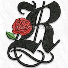 Here are some ideas on how to work quotes and monograms in hand embroidery! Letter R Cute Alphabets Embroidery Fonts Free Embroidery Patterns Machine Free Embroidery Designs Embroidery Fonts