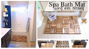 From your living room to your bedroom and bathroom, they bring warmth, stability and atmosphere to your living space. Awesome Ikea Hack Of The Week An Unbelievably Easy Spa Inspired Wooden Bath Mat