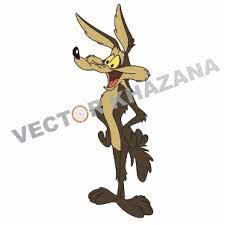 Wile E Coyote Logo Vector Vector Logo Cartoons Vector Cartoon Logo