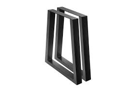 Table ships with legs detached, so minor assembly is required. Artiss Dining Table Legs 2pcs A Frame 45 65cm L X 71cm H Matt Blatt
