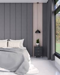 Check out the gray accent wall: 10 Elegant Dark Gray Accent Wall Ideas For Bedroom And Living Room Roomdsign Com