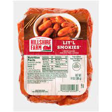 They are available in four flavors: Hillshire Farm Lit L Smokies Smoked Sausage 14 Oz Kroger