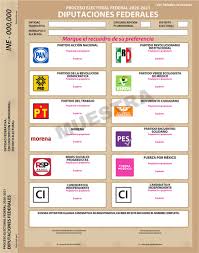 Lista de candidatos y partidos políticos en la elección presidencial, de diputados y. Asi Seran Las Boletas De Las Elecciones 2021 En Zacatecas Lider Empresarial