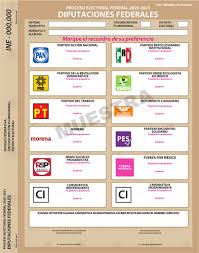 Unas elecciones en las que todos los partidos, salvo junts, han renovado sus candidatos. Asi Seran Las Boletas De Las Elecciones 2021 En Zacatecas Lider Empresarial