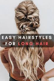 50 Easy Hairstyles For Long Hair To Copy In 2020 Easy Hairstyles For Long Hair Easy Hairstyles Long Hair Styles