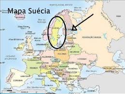 Esquema del mapa en blanco de europa. Dimensao Da Educacao Na Europa Suecia