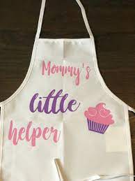 Child Apron Girl Child Apron Mommys Helper Apron Girl Kid Apron Child Baking Apron Pink Girl Apron Mommys Little Helper Apron Cupcake Kids Apron Apron Girl Apron
