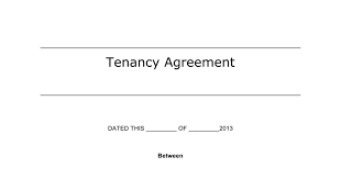 Maybe you would like to learn more about one of these? Tenancy Agreement Template Docx Tenancy Agreement Contract Template Being A Landlord