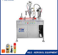 Aile Semi Auto Aerosol Filling Crimping Inflating 3 in 1 Machine