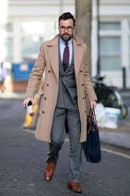 Spend a little more and opt for cashmere or camel hair (yes, from the actual animal) over wool if you know you'll be wearing yours to the office. 15 Trendy And Dapper Overcoat Outfits For Men Styleoholic