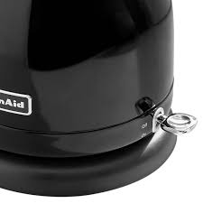 Kitchenaid 1.25l electric kettle | black matte. Kitchenaid Artisan Kek1222 Kettle 1 25l Black Kitchen Warehouse