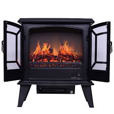 Electric fireplaces create heat one of two ways, via infrared heat or forced fan heat. Independent Electric Fireplace Heater Energy Saving 3d Simulation Flame Electric Fireplace Core Mobile Small Fireplace 120v 220v Electric Heaters Aliexpress
