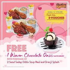 14 16 Feb 2020 Kenny Rogers Roasters Valentine S Promotion Everydayonsales Com