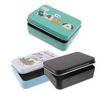 Custom Printing Small Metal Hinged Tin Box Playing Game Card Prayer Tin  Case Manufacturer