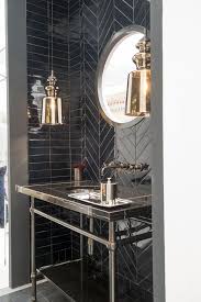 Black And White Tile Powder Room Small But Mighty 100 Powder Rooms That Make A Statement The Rozy Home Bathroom Interior Beautiful Bathrooms Bathroom Design