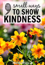9 Small Ways To Show Kindness To Others Christina Tiplea
