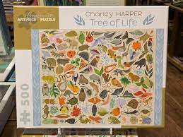 10 x 13 x 1 ⅞. Tree Of Life 500 Piece Puzzle Lone Crow Bungalow