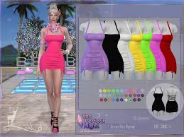 And clothes speak in a similar way about your sim. Dansimsfantasy S The Perfect Night Dress Res Neonis