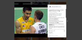 Aku mencintaimu tanpa kata, menitipmu pada semesta. Kata Kata Semangat Untuk Chong Wei