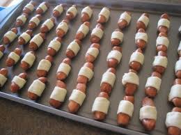 Mini Pigs In A Blanket Recipe Pigs In A Blanket Food Mini Pigs