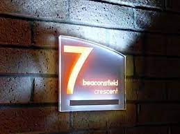 Diy Illuminated House Number Powered By Solar Panels Youtube Illuminated House Numbers House Numbers Aurora Led