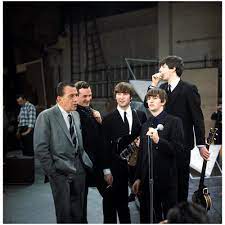 Ed Sullivan Brian Epstein John Ringo Paul The Beatles Beatles Pictures Beatles Guitar