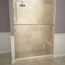 Other features to look for. Redi Trench Shower Pan And Bench 42 X 72 Left Drain Single Curb Tileable Top