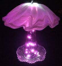 Pink Solar Patio Chandeliers Hanging Solar Lights Solar Etsy Hanging Solar Lights Hanging Patio Lights Solar Lights