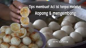 Hati emak senang, anak2 jg senang. Resep Cimol Anti Meledak Language Id Resep Cimol Kopong Otosection