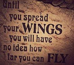 WING QUOTES on Pinterest | Wings, Beauty Quotes and Martina Mcbride via Relatably.com