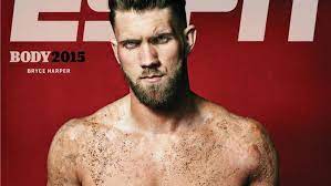 Bryce Harper is naked and covered in poop in the ESPN Body Issue -  SBNation.com