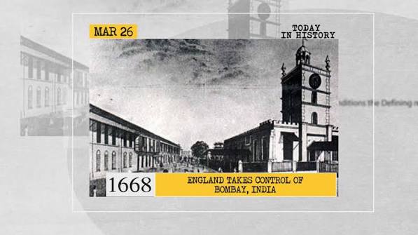 1 - September - 1668 Mumbai was handed over to East India Company by King of England.