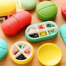 Aliexpress Com Buy New 20151pc Cute Mini 6 Slots Portable Medical Pill Box Drug Medicine Case Organizer Compart Pill Case Medicine Storage Pill Box Organizer