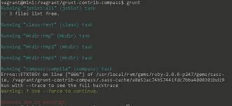 Compass is a stylesheet authoring environment that makes your website design simpler to implement and easier to maintain. Error Text File Busy In Sass Cache Folder During Compass Process Issue 107 Gruntjs Grunt Contrib Compass Github