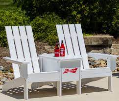 Budweiser Double Adirondack Chair Adirondack Chair Adirondack Chairs Diy Backyard Seating